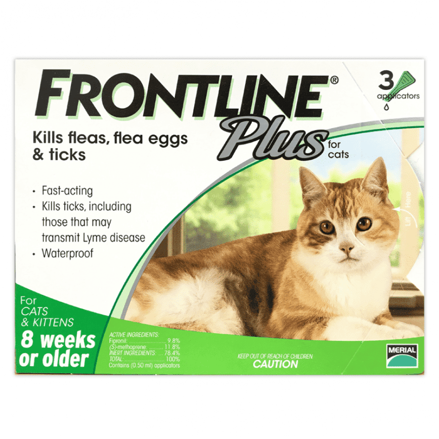 FRONTLINE Plus for Cats & Kittens 貓用殺蝨滴