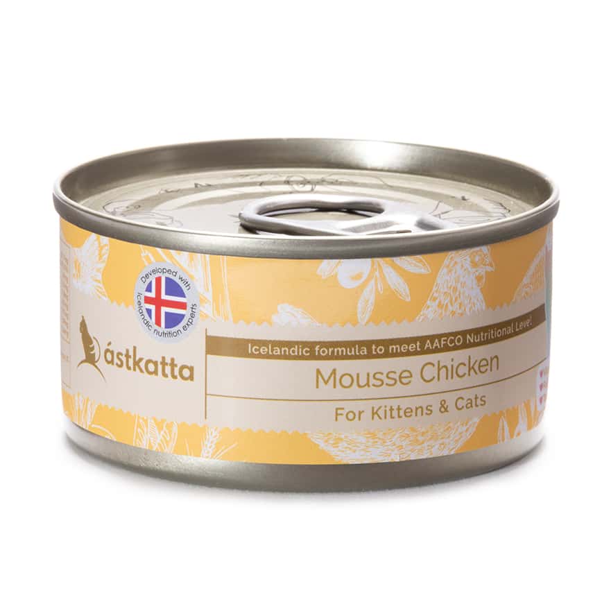 Astkatta冰島罐Mousse系列,挑食貓咪推介